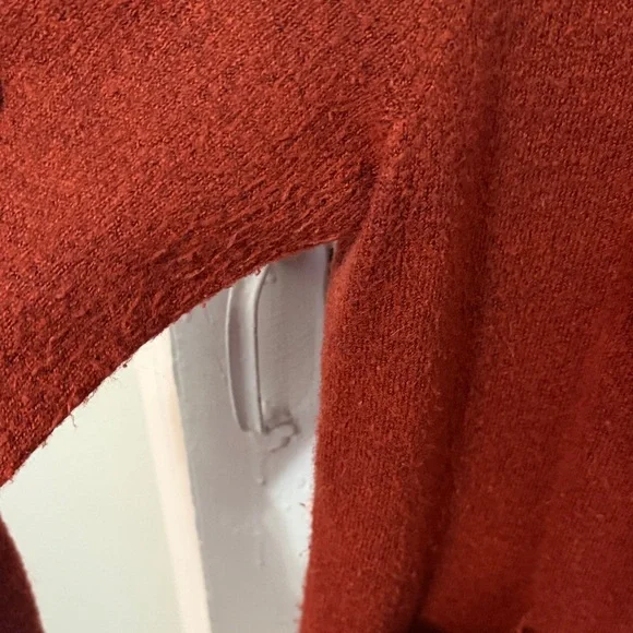 Old Navy Rust Open-Front Cardigan - Picture 3 of 4